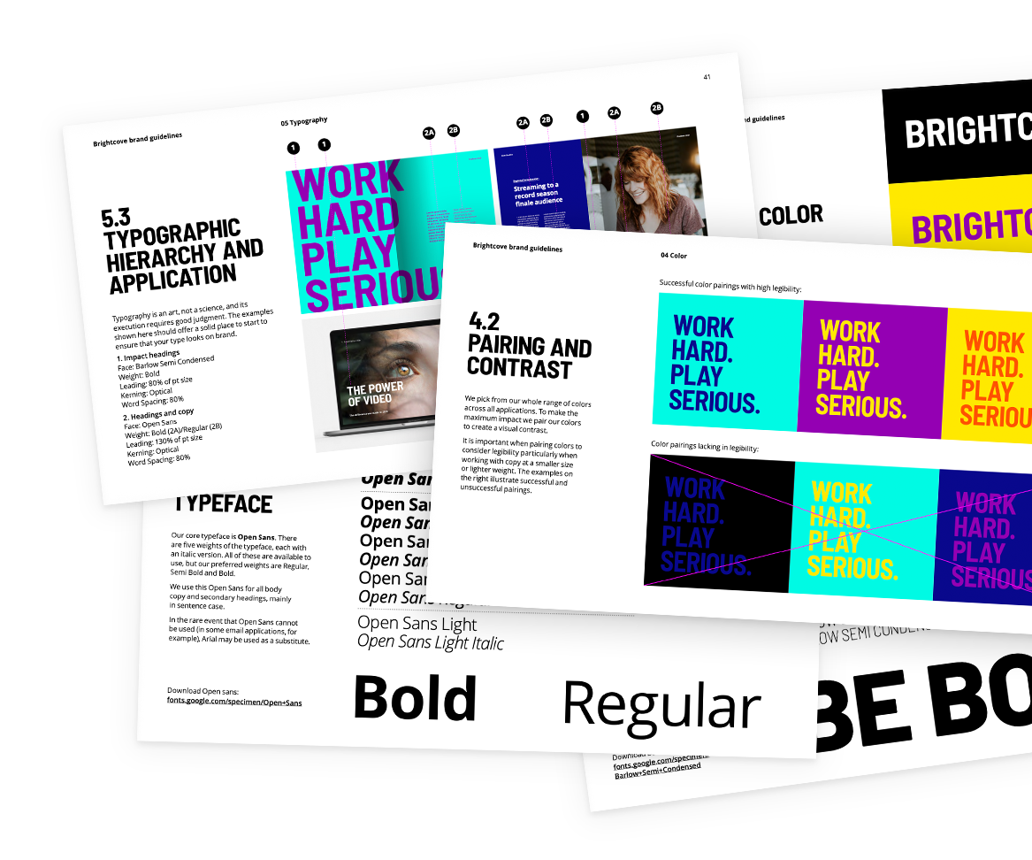 Brightcove Brand Guidelines